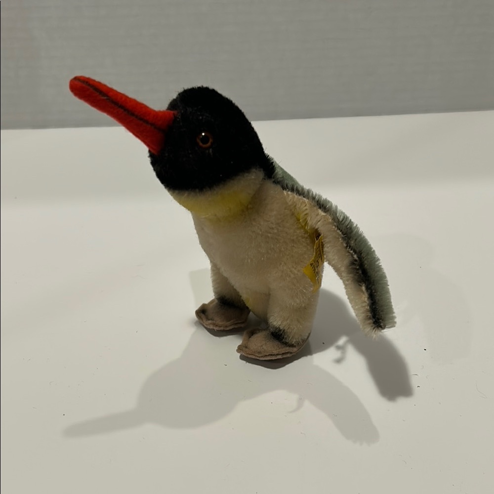 Vintage 1960s Steiff “Peggy” Penguin Plush Toy